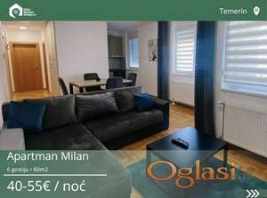 Stan Na Dan Temerin Apartman Milan
